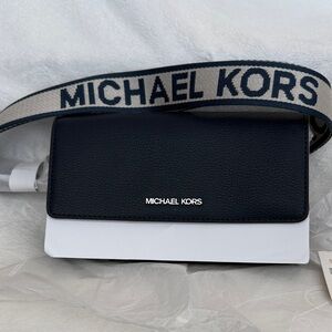 Michael Kors Navy Crossbody Bag